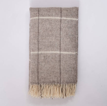 The Lerwick Throw in Grey